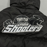 Trapstar Shooters Hooded Puffer Black/Reflective - Seven Souls 